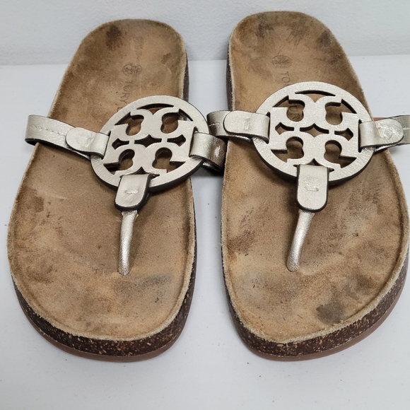 Tory Burch Miller Cloud Thong Sandals Size 7.5. - Picture 8 of 13